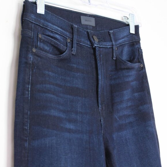 Mother Denim Mid Rise Dazzler Ankle Straight Now or Never Jeans Dark Wash Size26 - Picture 6 of 13
